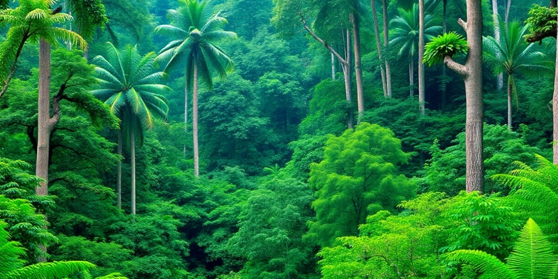 Environmental Science Quiz - Forest Types in India