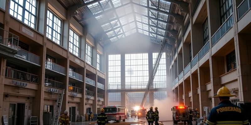 Fire Incident Management in Large-Space Buildings