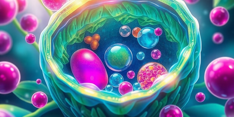 Plant Cell Structure and Functions