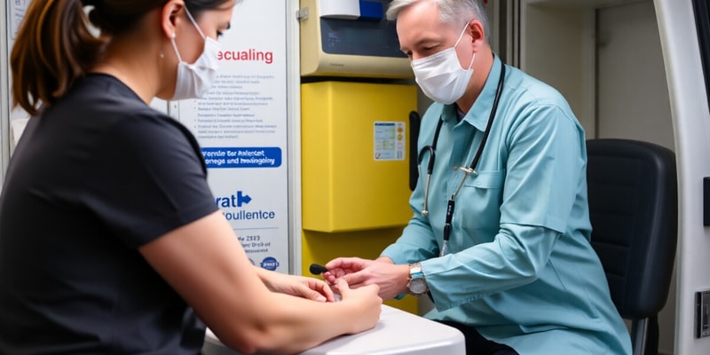 Behandlung Hypoglykämie und Krankheit (ambulant)