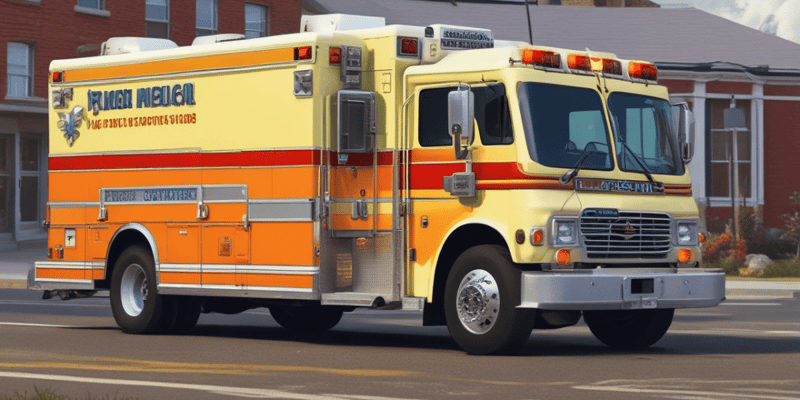 Dealing with Death in Emergency Medical Services