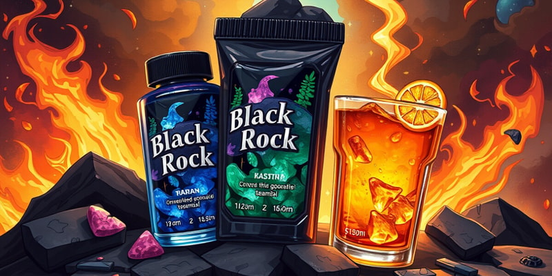 Black Rock Fuel Flavors Flashcards