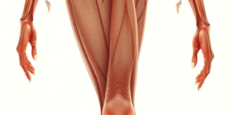 Lower Limb Muscles Quiz