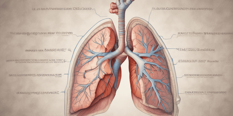 Anatomy of Bronchopulmonary Segments