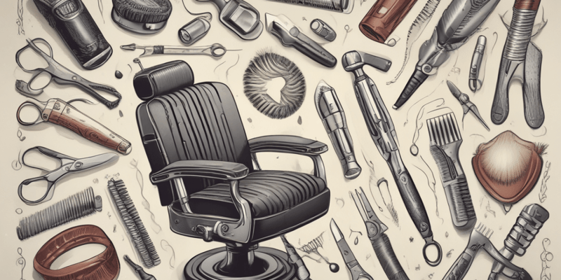 Barbering Tools and Equipment