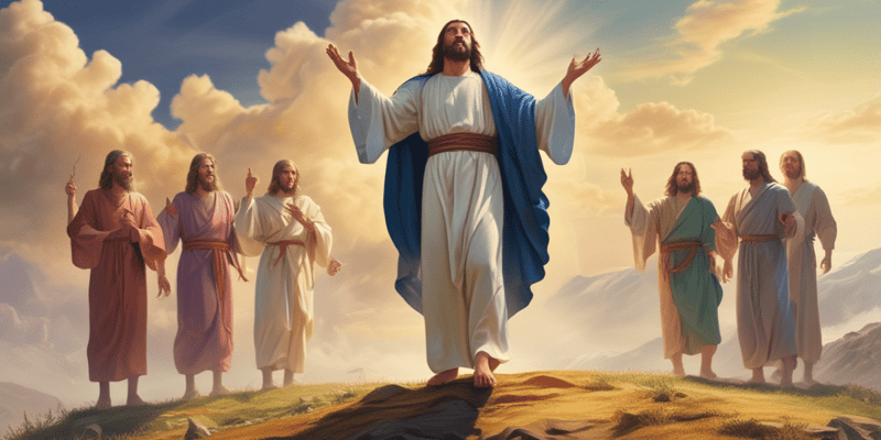 Transfiguration of Jesus Bible Quiz