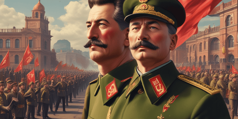 Stalin's Suspicion of the West