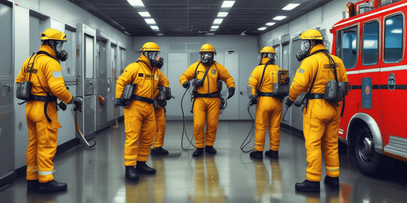 Post Incident Gross Decontamination Guidelines
