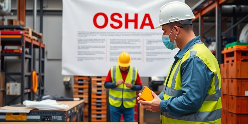 OSHA Overview and Responsibilities