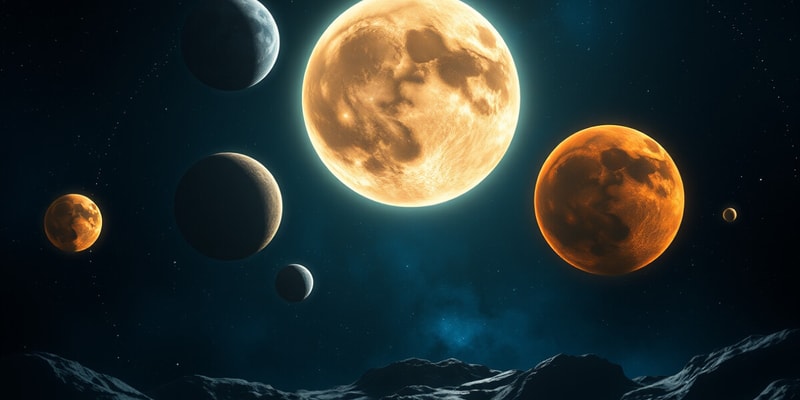 Moons of Planets Overview