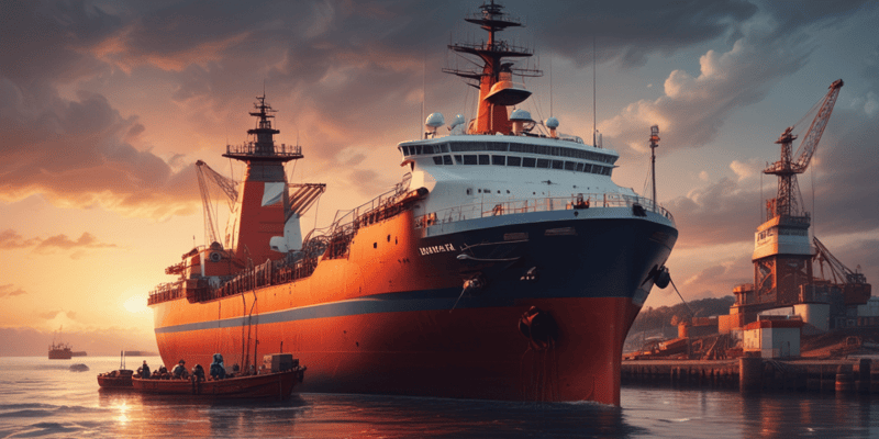 Small Vessel Second Engineer 060-02 Exam - Operational Procedures, Basic Hotel Services, Ship Construction