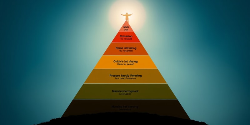 Pirámide de Maslow en Psicología