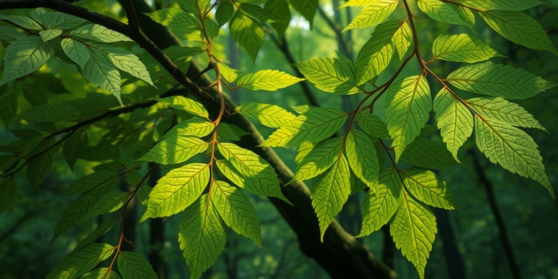 Forestry Leaves Flashcards