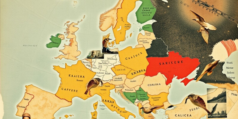 Europe Countries Map Quiz