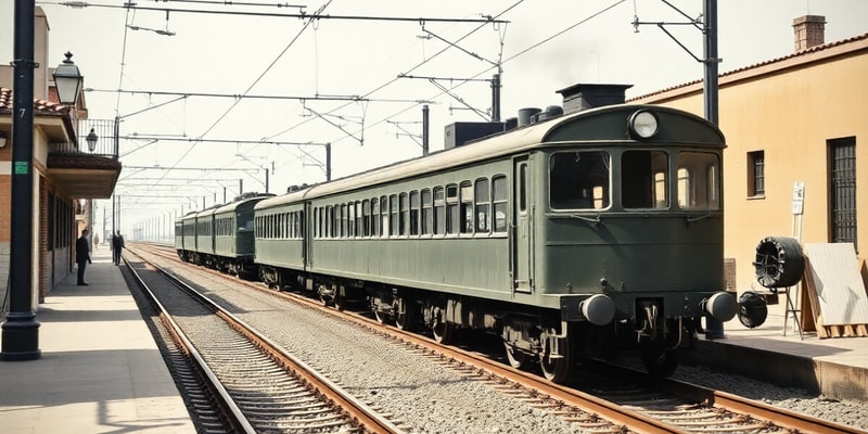 Historia del Ferrocarril en España