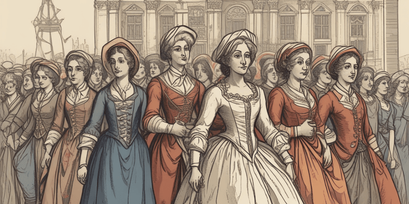 La Revolución Francesa y el papel de las mujeres