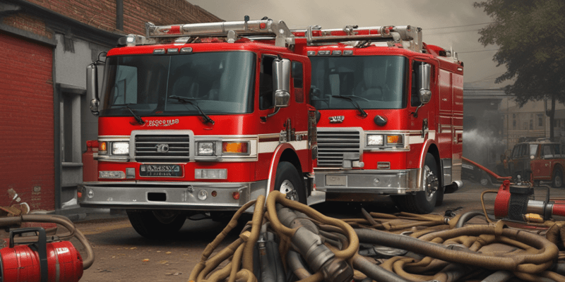 Firefighting Equipment Specifications