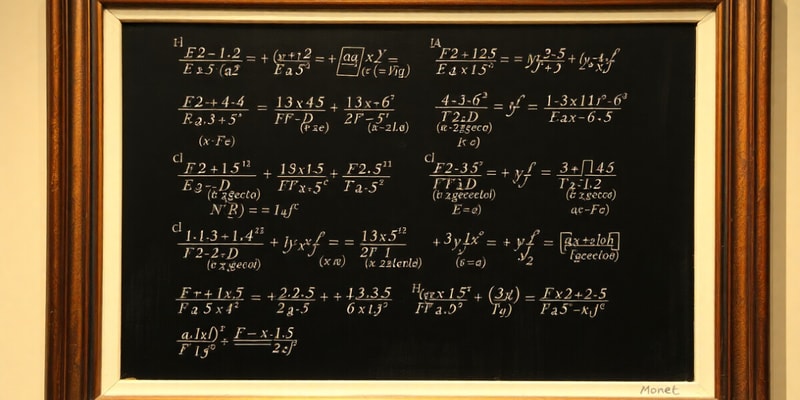 Ecuaciones de la recta en Algebra 10