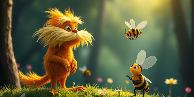 The Lorax/Bee Movie Scripts Flashcards