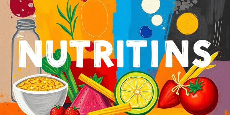 Introduction to Nutrition Basics