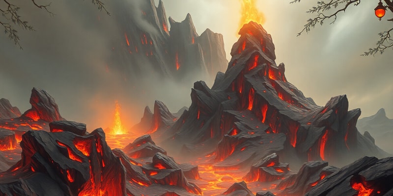 Lava Properties and Formation Quiz