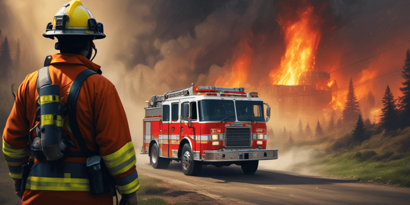 Servicios de Prevención y Extinción de Incendios en la Comunidad de Madrid
