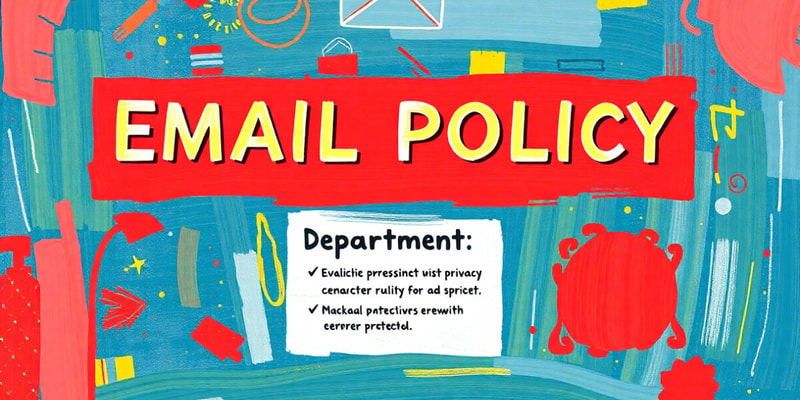 New Lenox Fire Dept Email Policy Quiz