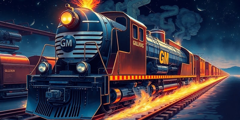 GM Locomotive Lube Oil System Quiz