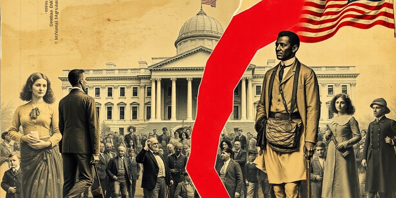 US Government Foundations and Slavery Conflict