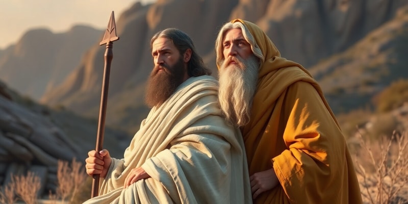 Moses and Joshua: Leading the Israelites