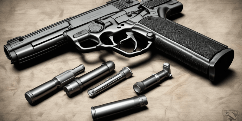 NFA Firearms Law and Regulations