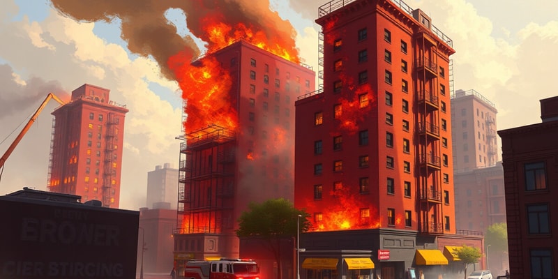 202.20 MID-RISE SIZE UP AND FIREGROUND FACTORS