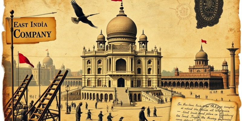 History of East India Company Events