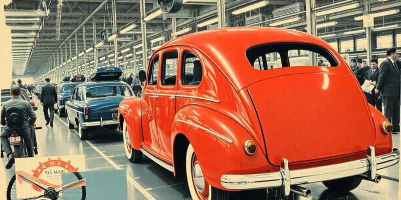 Automotive History Quiz: Early to Modern Era