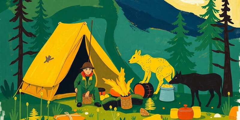 Camping en sécurité