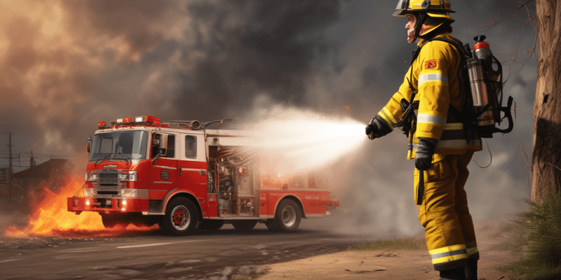 Charleston County Firefighting Guideline Quiz
