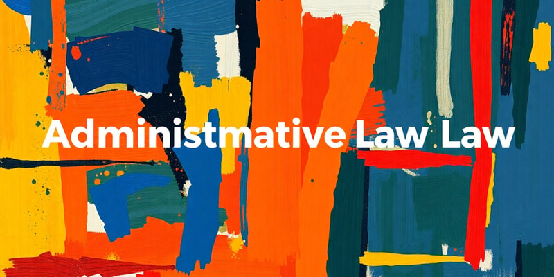 Introduction to Dutch Administrative Law