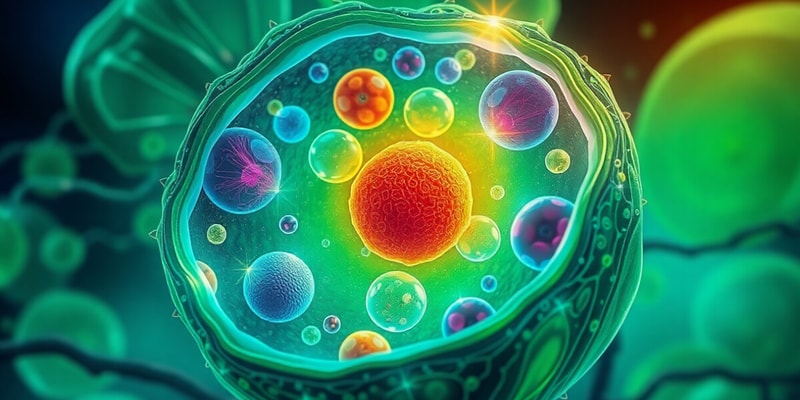 Plant Cell Structure and Functions