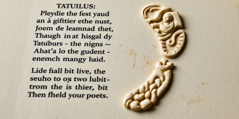 Catullus 5 Flashcards