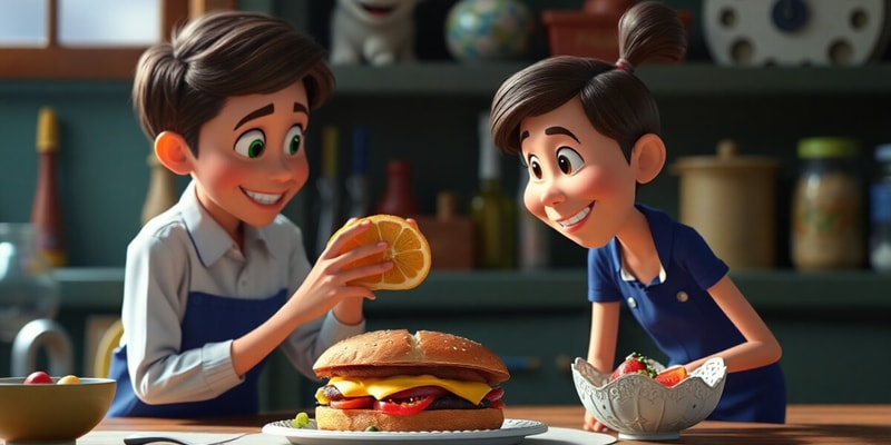 Pixar Movies and Food Photography Quiz