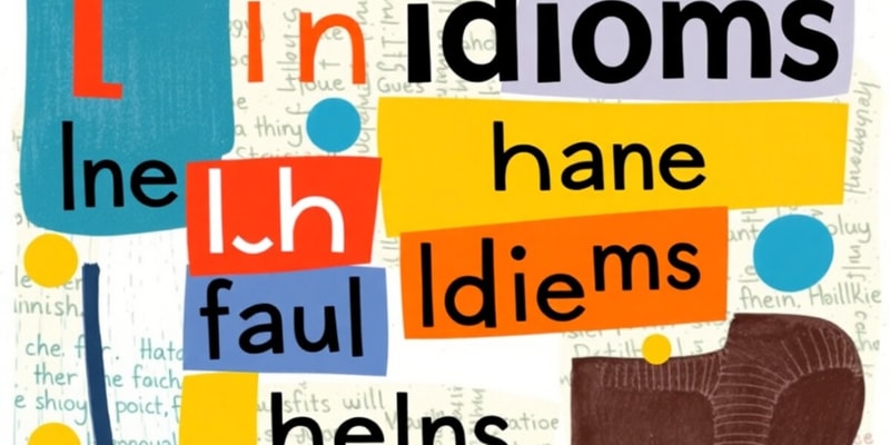 Understanding Common Idioms