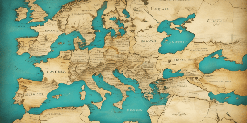 Ancient Geography of the Mediterranean