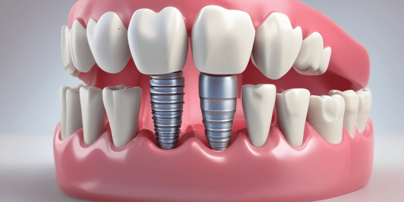 Dentistry: Implant Supported Overdentures