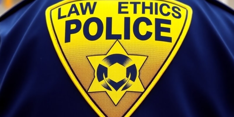 SBA Police Code of Ethics