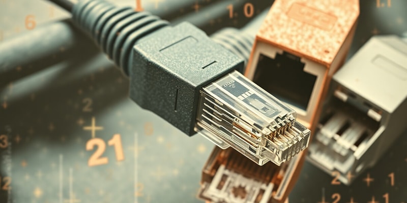 Ethernet Cable Types and Connectors