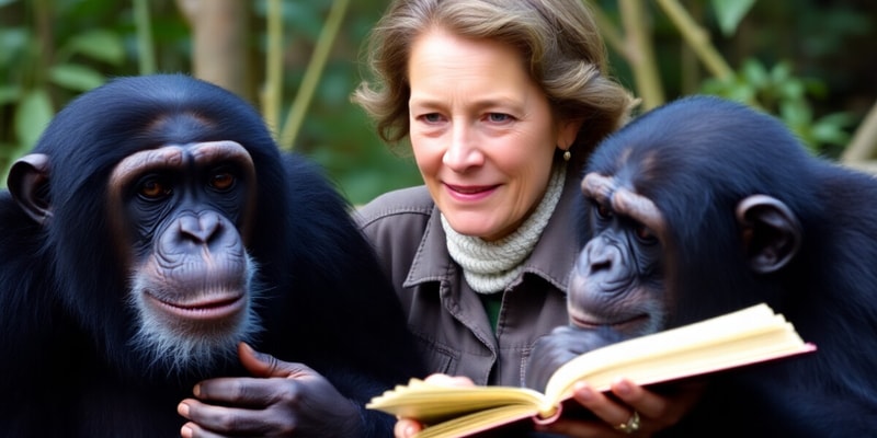 Jane Goodall's Discoveries on Chimpanzees