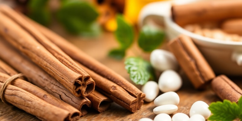 Cinnamon and Alpha-Lipoic Acid