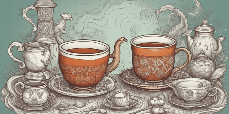 History and Enjoyment of Tea