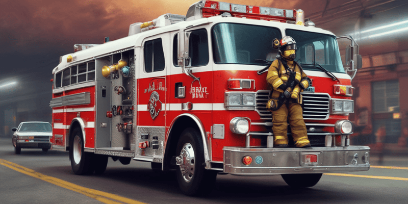 Hoffman Estates Fire Department Equipment Guidelines