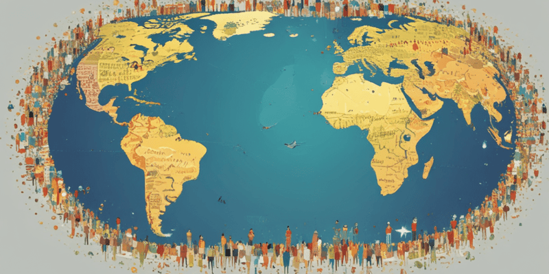 World Population Distribution Quiz